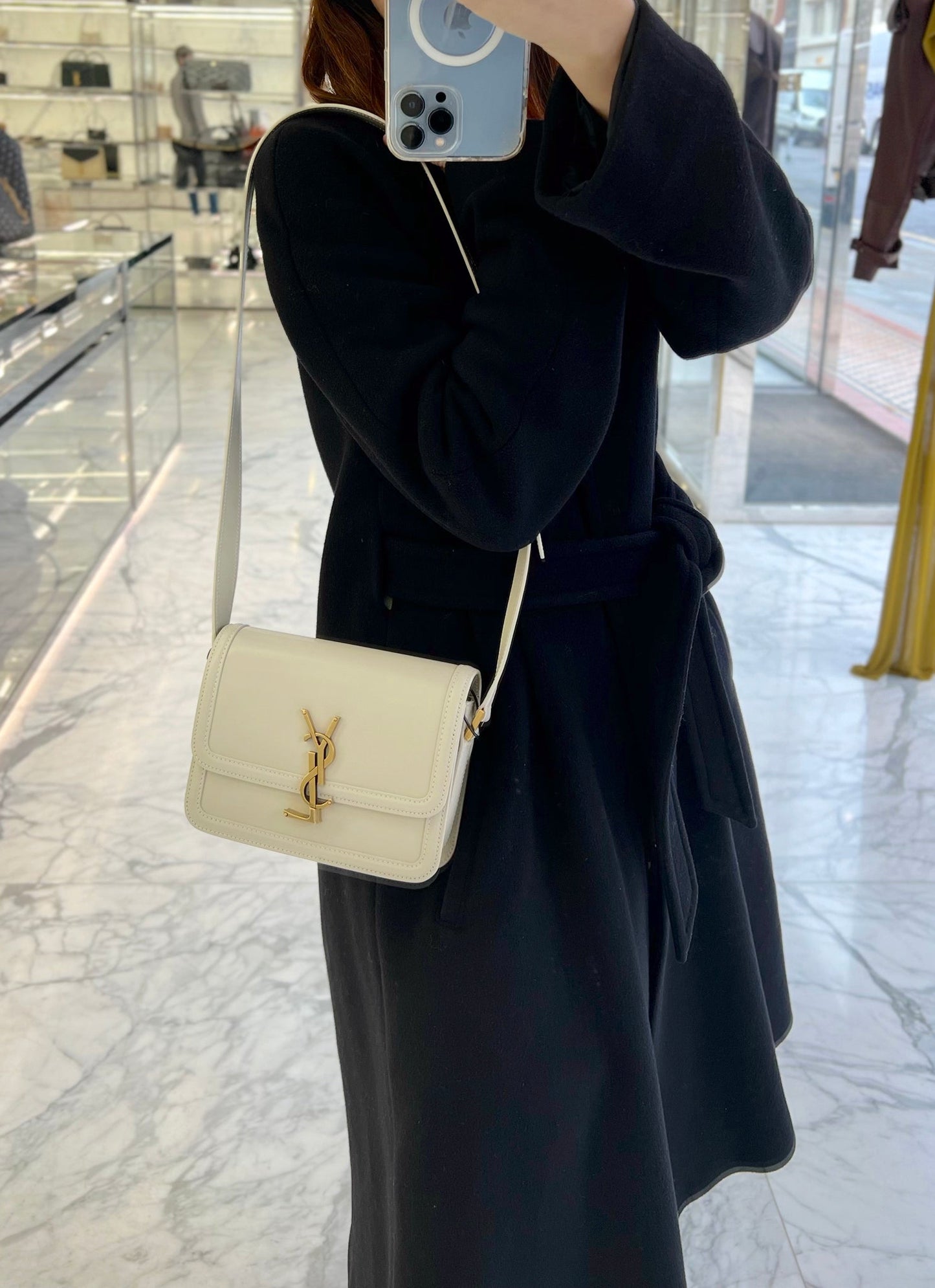 ysl small satchel bag