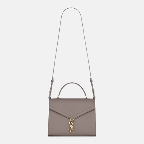 YSL Saint Laurent Cassandra Medium Top Handle Bag (FOG) | 聖羅蘭 手袋