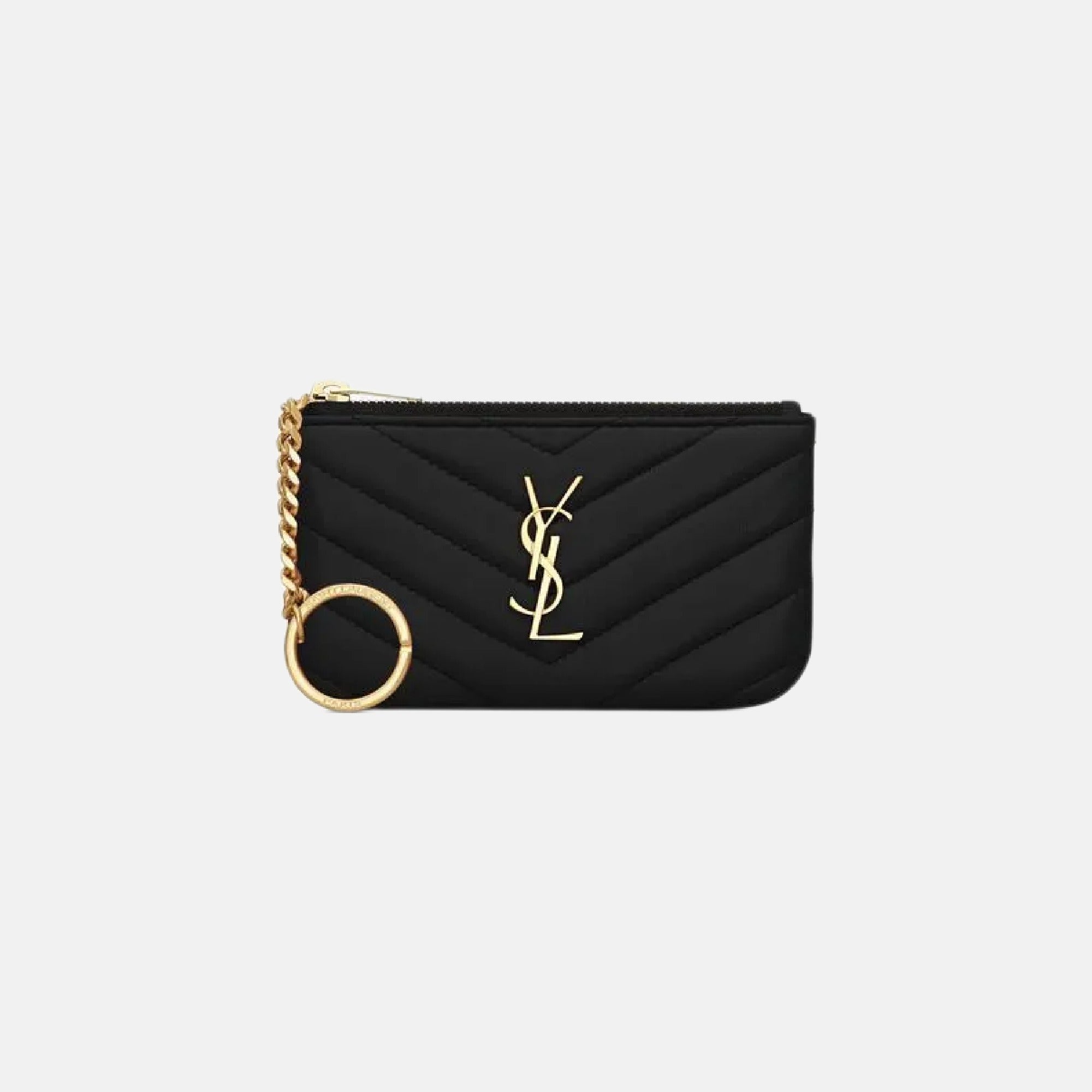 YSL SAINT LAURENT Cassandre Matelasse Key Pouch Saint Laurent