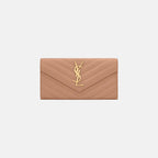 YSL SAINT LAURENT Large Flap Wallet | 聖羅蘭 長銀包 (多色)