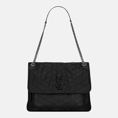 YSL SAINT LAURENT Niki Large Bag | 聖羅蘭 手袋 (大碼/黑色)