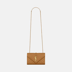 YSL Envelop Small Grain Leather Bag (Many Colours) - LONDONKELLY