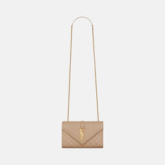 YSL Envelop Small Grain Leather Bag (Many Colours) - LONDONKELLY