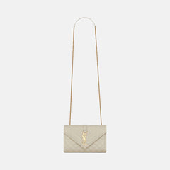 YSL Envelop Small Grain Leather Bag (Many Colours) - LONDONKELLY