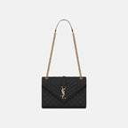 YSL SAINT LAURENT Envelope Medium Chain bag | 聖羅蘭 手袋 (Black)