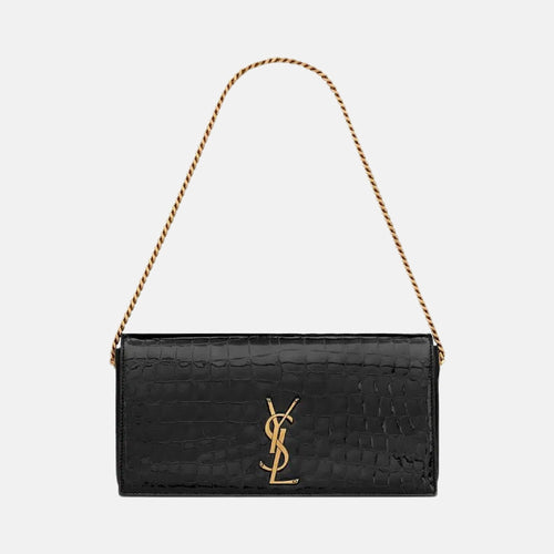 YSL SAINT LAURENT Kate 99 Chain Bag | 聖羅蘭 手袋 (黑色)
