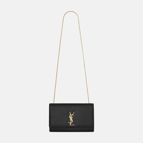 YSL Kate Medium Grain Leather Chain Bag (Many Colours) - LONDONKELLY