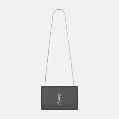 YSL Kate Medium Grain Leather Chain Bag (Many Colours) - LONDONKELLY