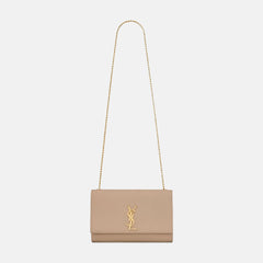 YSL Kate Medium Grain Leather Chain Bag (Many Colours) - LONDONKELLY