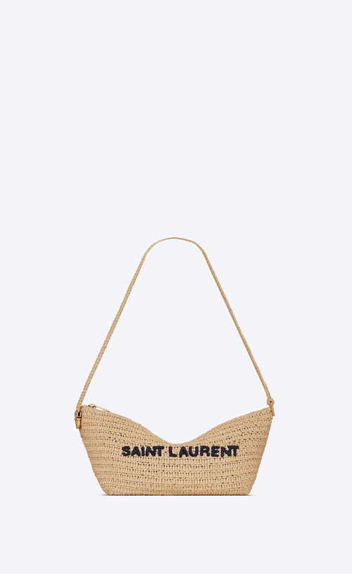 YSL SAINT LAURENT Le Rafia Bag | 聖羅蘭 草編袋 (啡色)