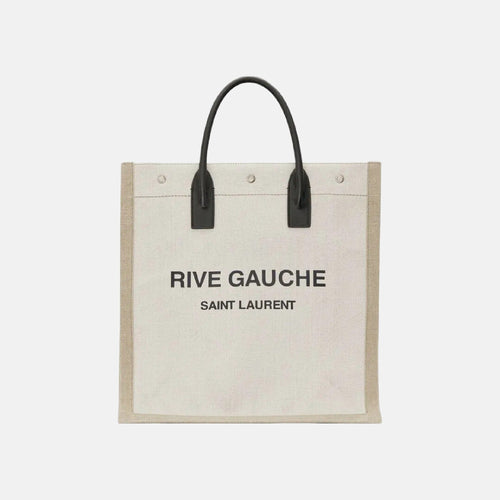 YSL SAINT LAURENT Rive Gauche with Shopping Bag | 聖羅蘭 手提袋 (白色)