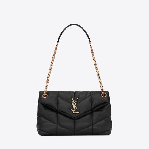 YSL Quilted Lambskin Puffer Small Chain Bag (Many Colours) - LONDONKELLY