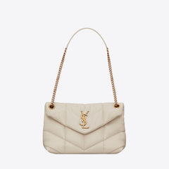 YSL Quilted Lambskin Puffer Small Chain Bag (Many Colours) - LONDONKELLY