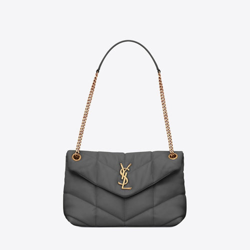 YSL Quilted Lambskin Puffer Small Chain Bag (Many Colours) - LONDONKELLY