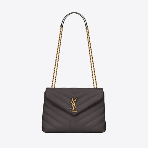 YSL Quilted Y Loulou Small Chain Bag (Many Colours) - LONDONKELLY