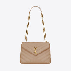 YSL Quilted Y Loulou Small Chain Bag (Many Colours) - LONDONKELLY