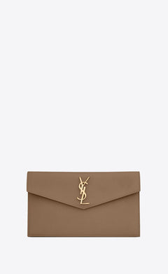 YSL SAINT LAURENT Uptown Pouch (Taupe) | 聖羅蘭 手袋 | 5657391GF0J1000