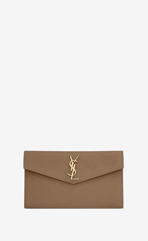 YSL SAINT LAURENT Uptown Pouch (Taupe) | 聖羅蘭 手袋 | 5657391GF0J1000