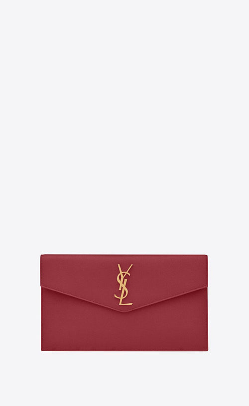 YSL SAINT LAURENT Uptown Pouch (Rouge Opyum) | 聖羅蘭 手袋 | 5657391GF0J1000