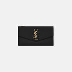 YSL SAINT LAURENT Uptown Large Wallet | 聖羅蘭 銀包 (Black)